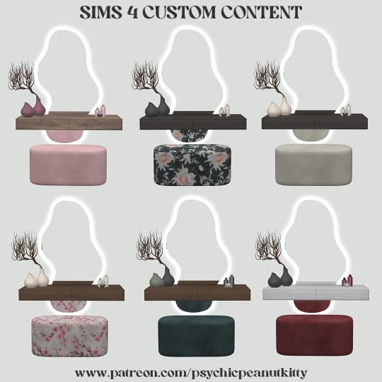 Галерея мода Туалетный столик October Set 3 #3